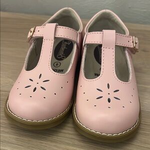 Footmates Pink Kids Mary Jane Shoes